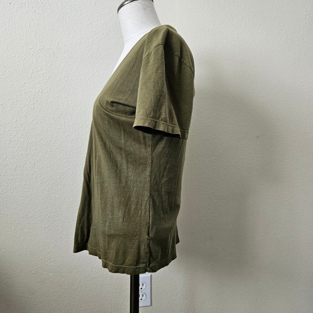 Cotton Citizen Standard V-Neck Tee Small - Picture 2 of 9